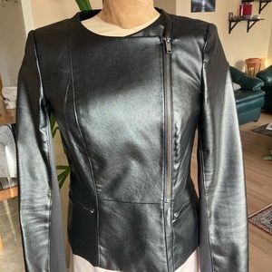 Faux leather jacket - new